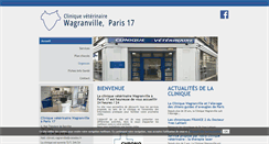 Desktop Screenshot of clinique-veterinaire-wagranville.fr